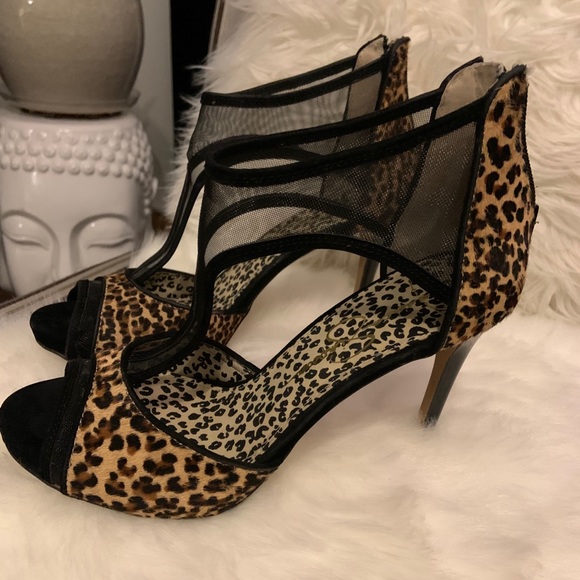 SOLD - Brand New Jessica Simpson Leopard Heels - Picture 9 of 9